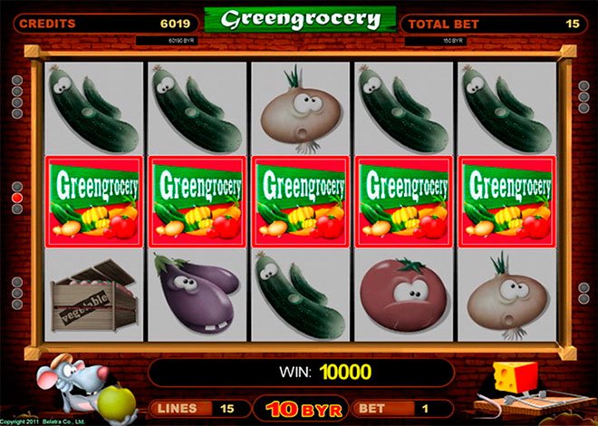 Бесплатный игровой автомат Greengrocery играть онлайн