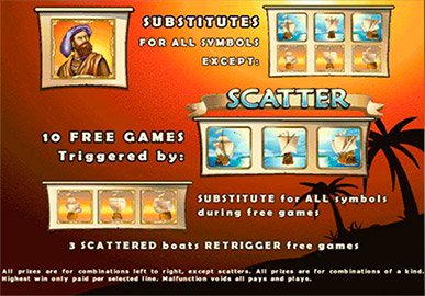 Играть игровой автомат Колумб бесплатно без регистрации